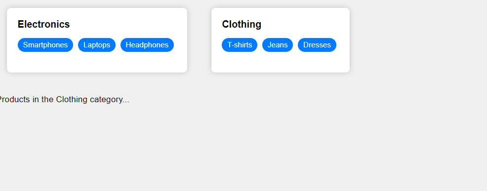 Product Categories and Tags screenshot